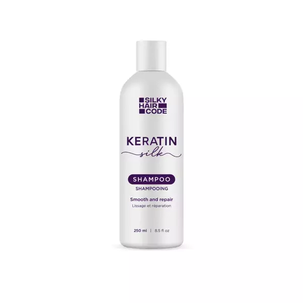 Keratin Silk shampooing réactive les follicules pileux